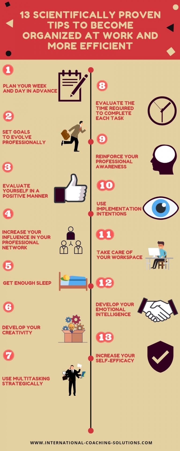 13 Scientifically Proven Tips To Become Organized At Work And More Efficient